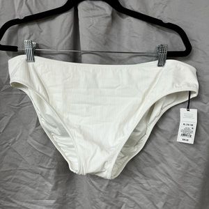 White Bathing Suit Bottoms